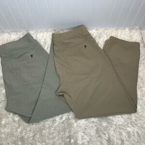 Lot of  2 Public Rec Workday Pant  5 Pocket Sz 37" Altered